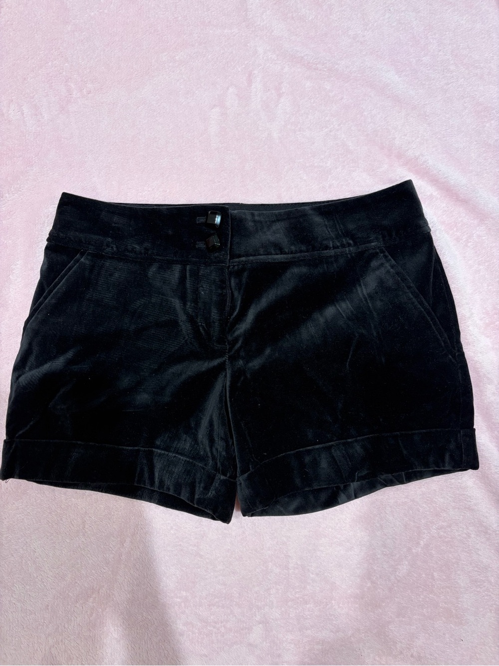 Black Velvet Women’s Shorts
